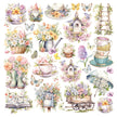 Vellum Flower Shop Fussy Cut 6