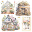 Vellum Flower Shop Fussy Cut 6