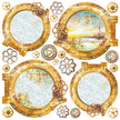 Vellum Coral Reef Fussy Cut 6