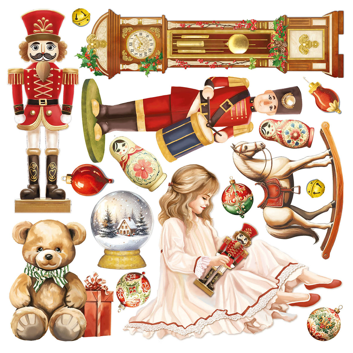 Vellum The Nutcracker Fussy Cut 6