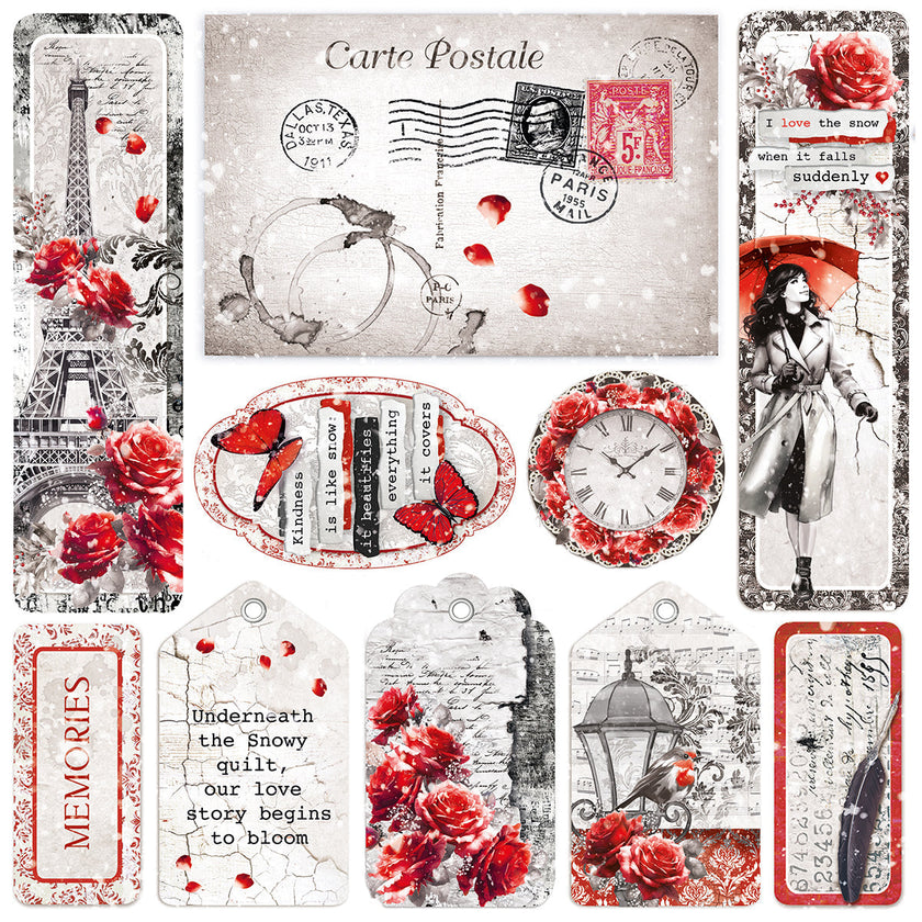 Vellum Paris Je t’aime Fussy Cut 6