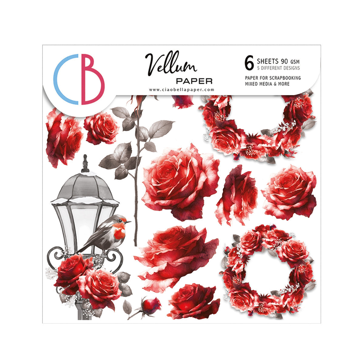 Vellum Paris Je t’aime Fussy Cut 6