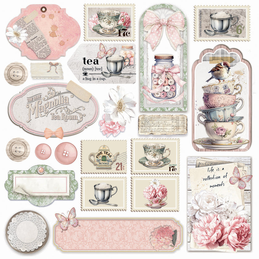 Vellum Timeless Memories Fussy Cut 6