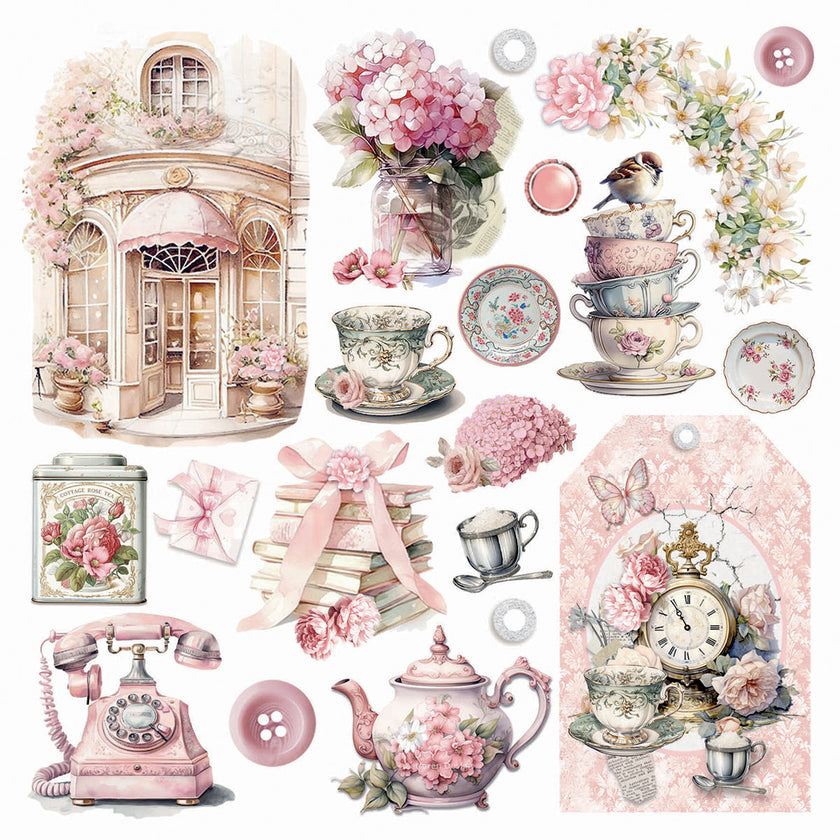 Vellum Timeless Memories Fussy Cut 6