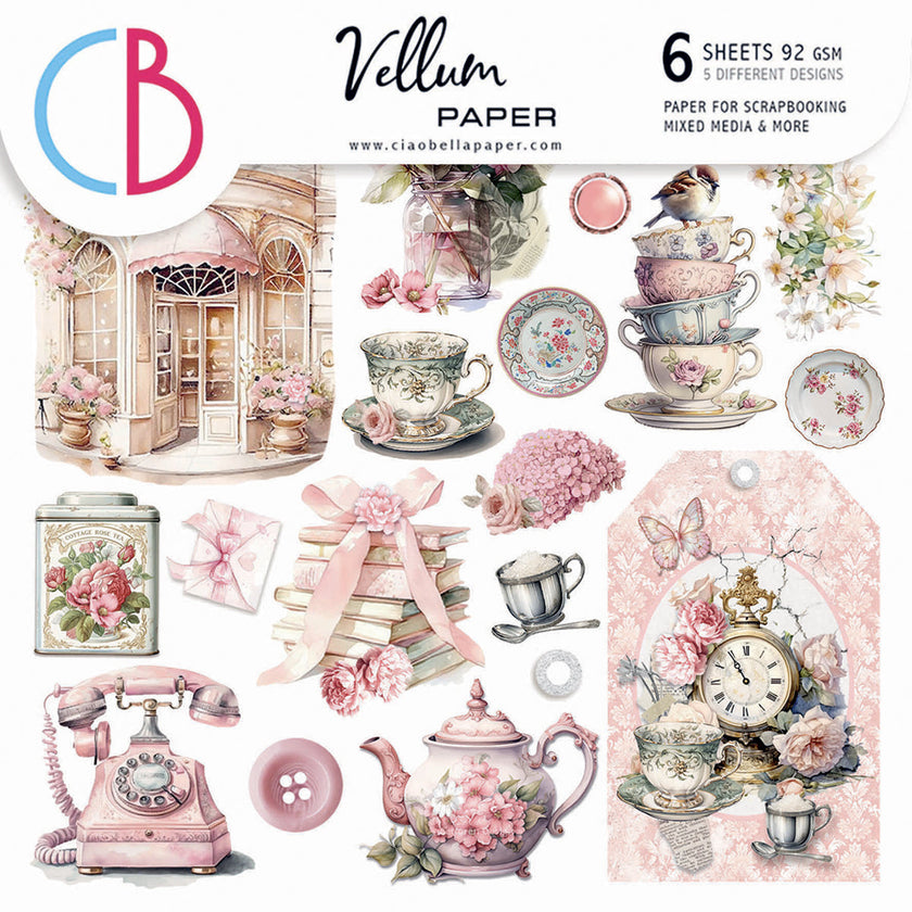 Vellum Timeless Memories Fussy Cut 6