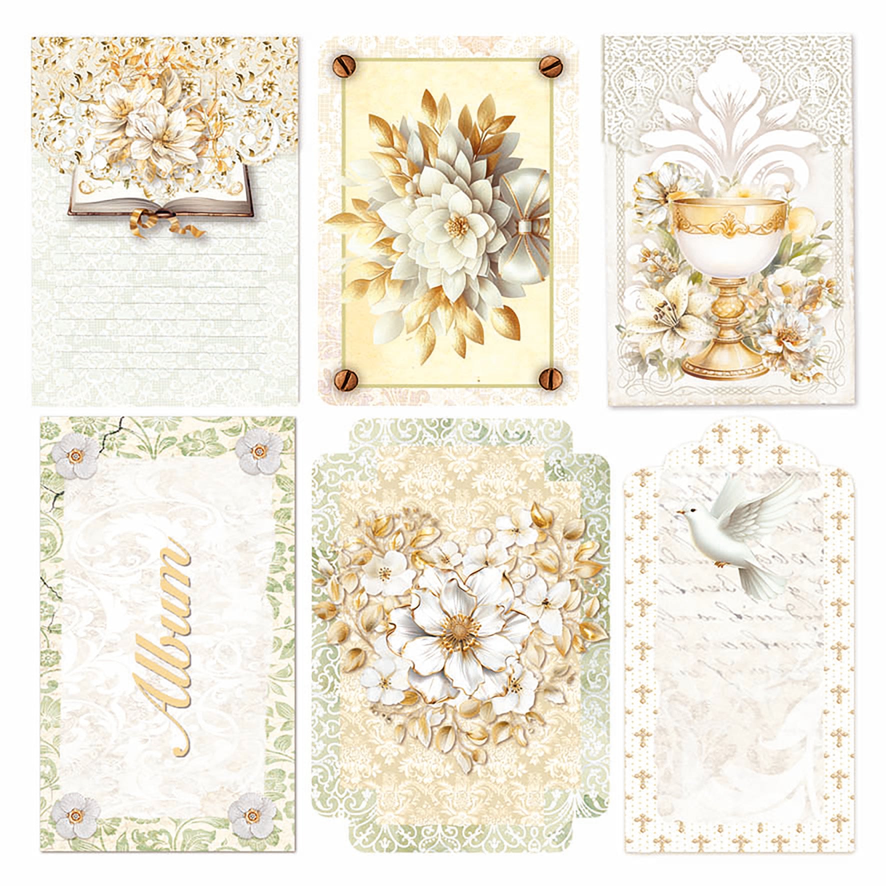 Vellum Blessing Day Fussy Cut 6