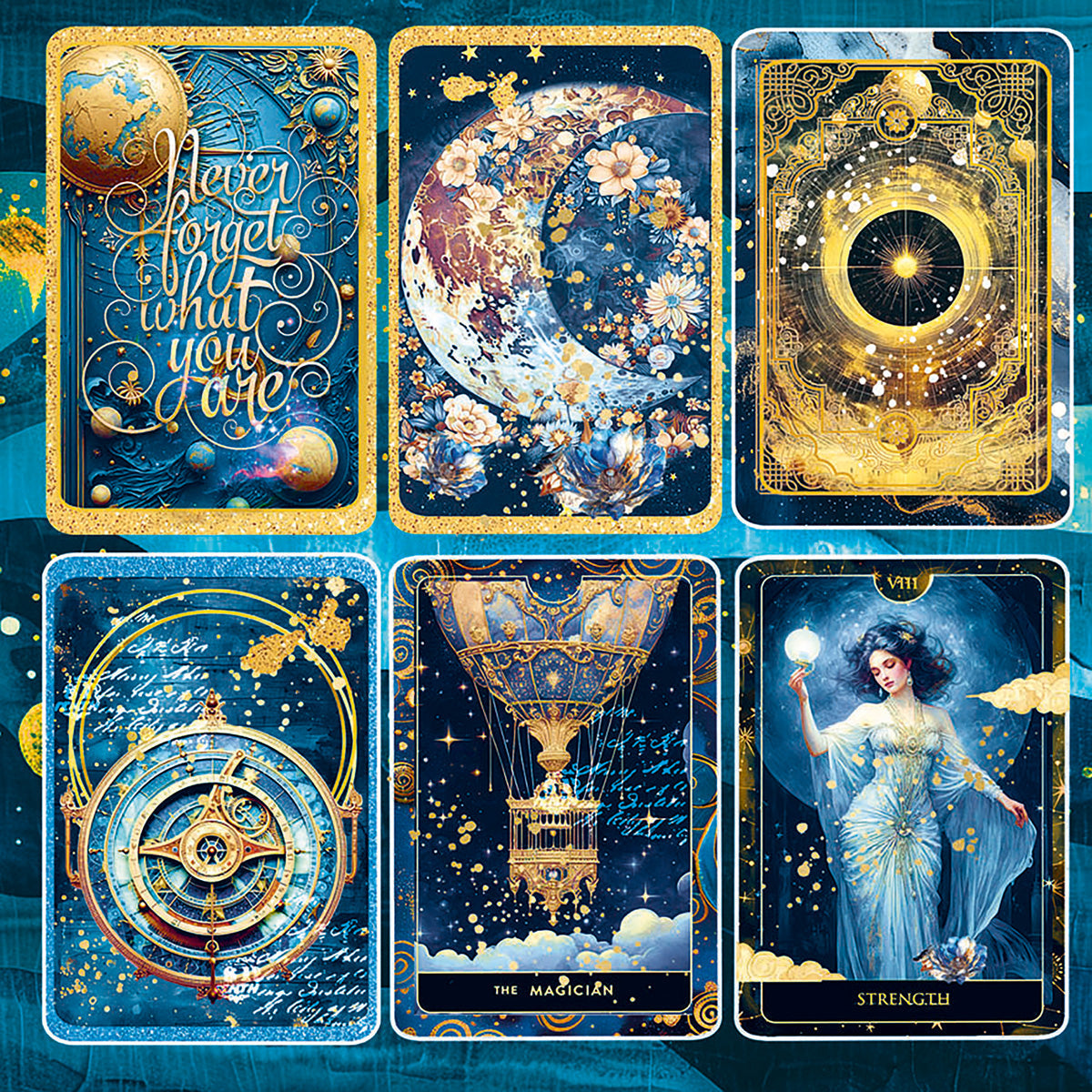 Vellum Celestial Fussy Cut 6