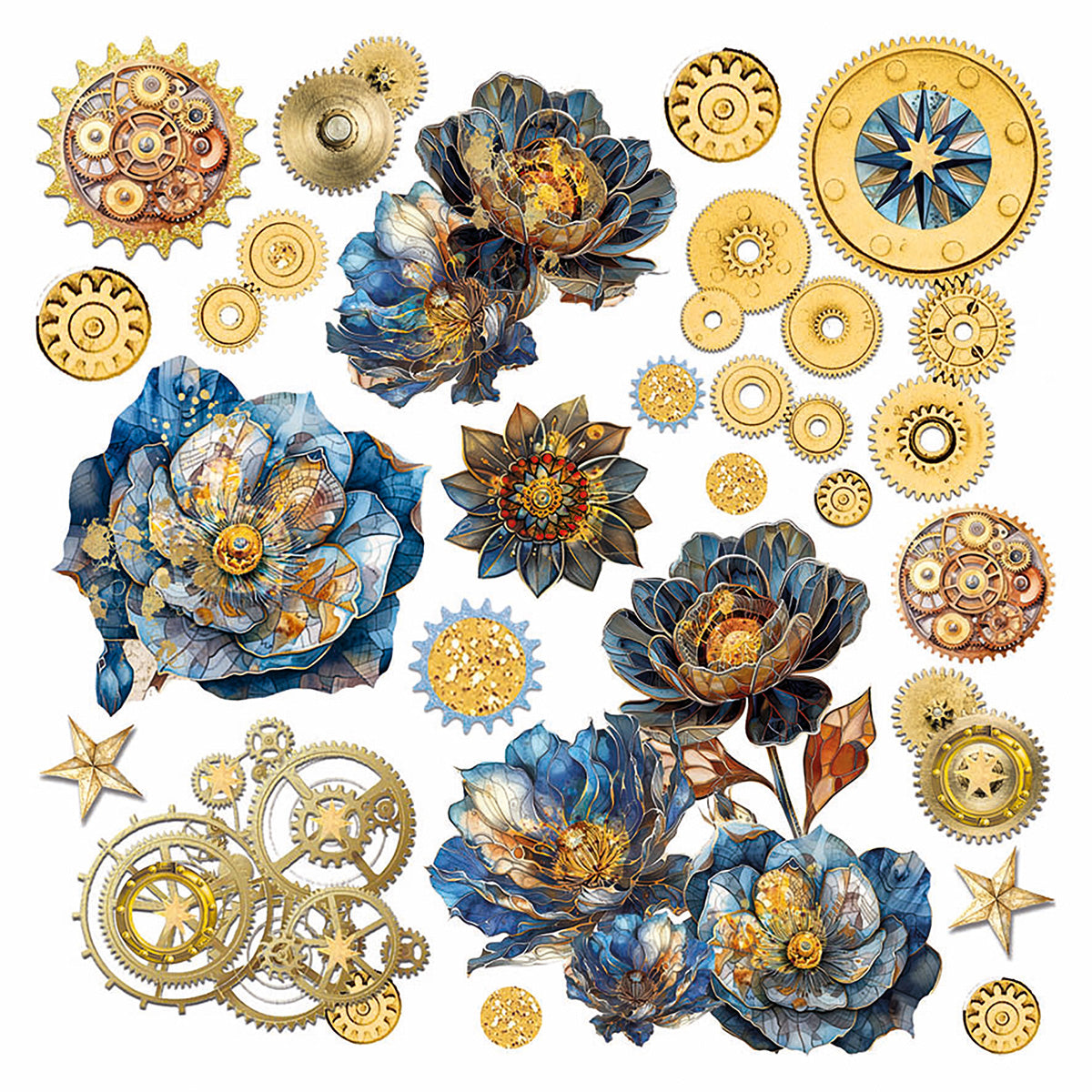 Vellum Celestial Fussy Cut 6