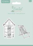 Crafter’s Companion Coastal Collection Stamp & Die - Beach Retreat