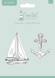 Crafter’s Companion Coastal Collection Stamp & Die - Out at Sea