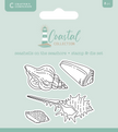Crafter’s Companion Coastal Collection Stamp & Die - Seashells on the Seashore