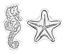 Crafter’s Companion Coastal Collection Stamp & Die - Under the Sea 