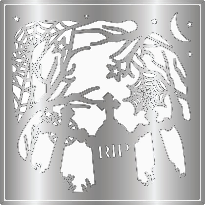 Crafter's Companion Create a Card Die Set Spooky Graveyard