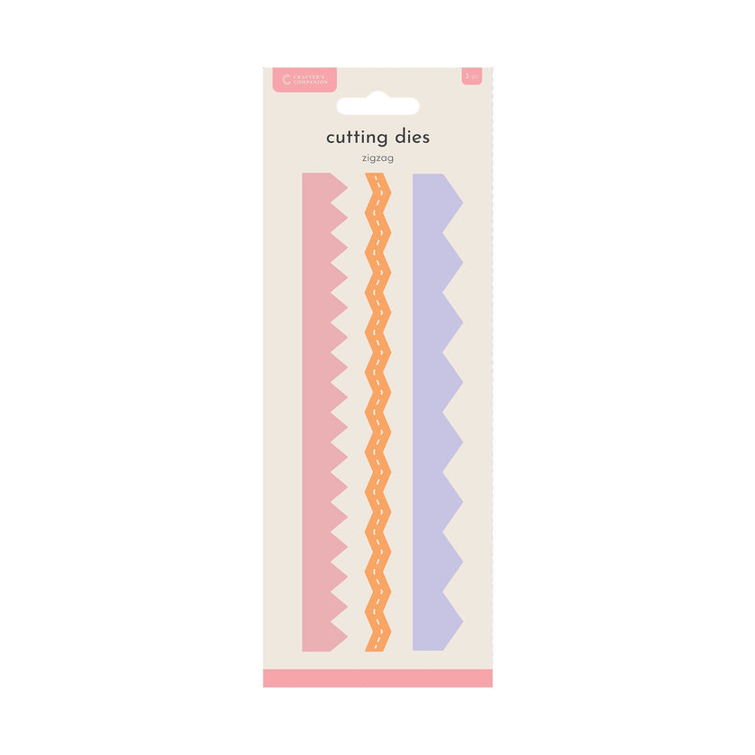 Crafters Companion Metal Die Edgeable - Zig Zag