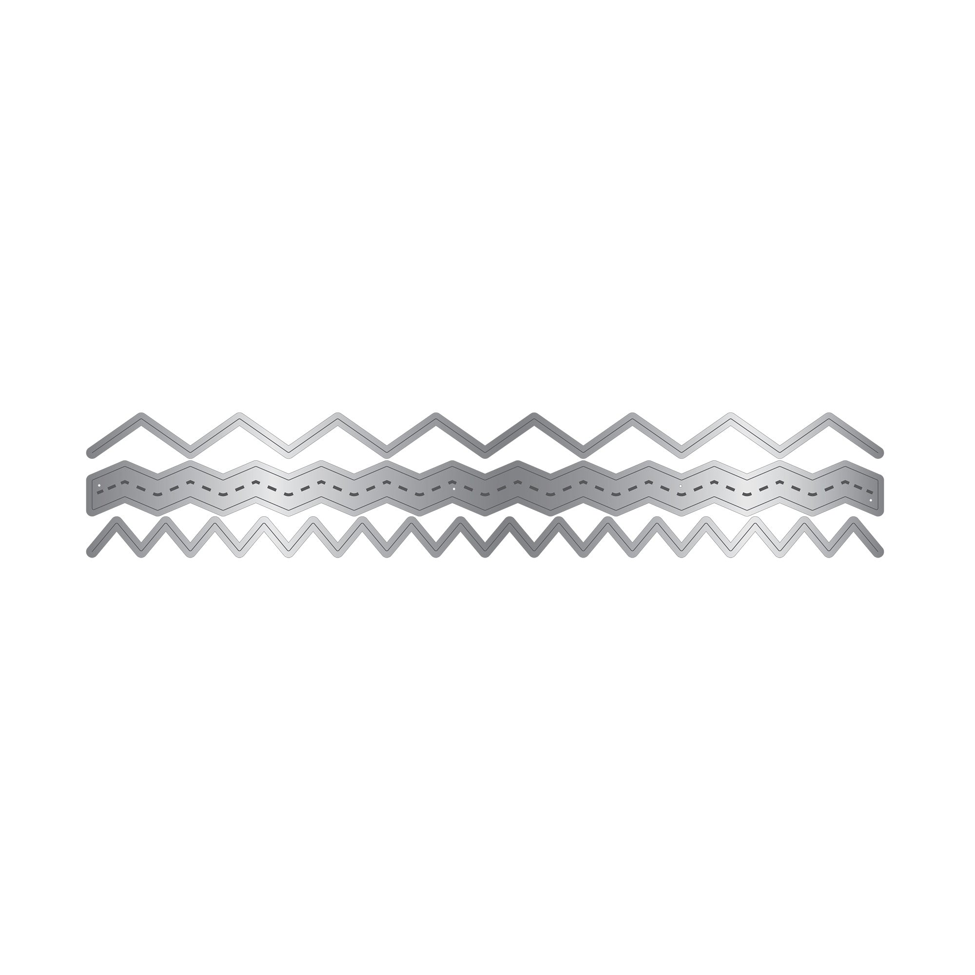 Crafters Companion Metal Die Edgeable - Zig Zag