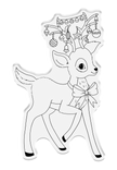 Crafter's Companion Retro Christmas Collection Stamp & Die Set - Reindeer