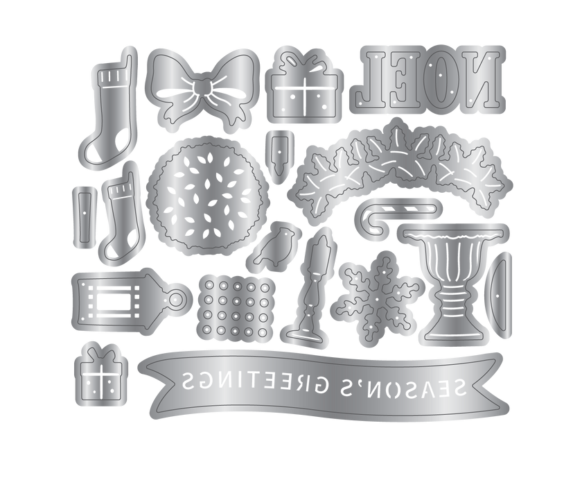Crafter's Companion Metal Die - Christmas Accessories