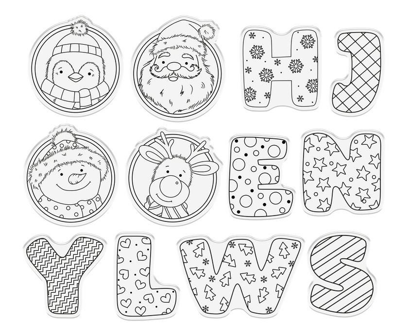 Crafter’s Companion Photopolymer Stamp - O Christmas
