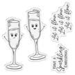 Crafter’s Companion Photopolymer Stamp - Have a Sparkling Christmas 