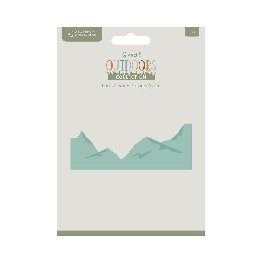 Crafters Companion The Great Outdoors Metal Die Edge’able - Best views