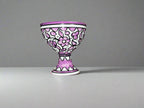 Handcrafted Ceramic Dessert Cup – Ice Cream & Sundae Bowl | Pink, Yellow, Royal Green