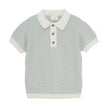 Kid Boy Knit Polo Shirt | Jadeite | En Fant