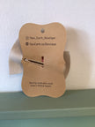 Raw Earth Bowtique be kind hair bow clip