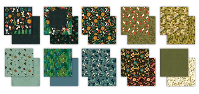 Craft Consortium - Through The Trees - 12x12