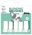 CCL Blending Brushes 2cm Soft Brush Turquoises Essentials 6 PC