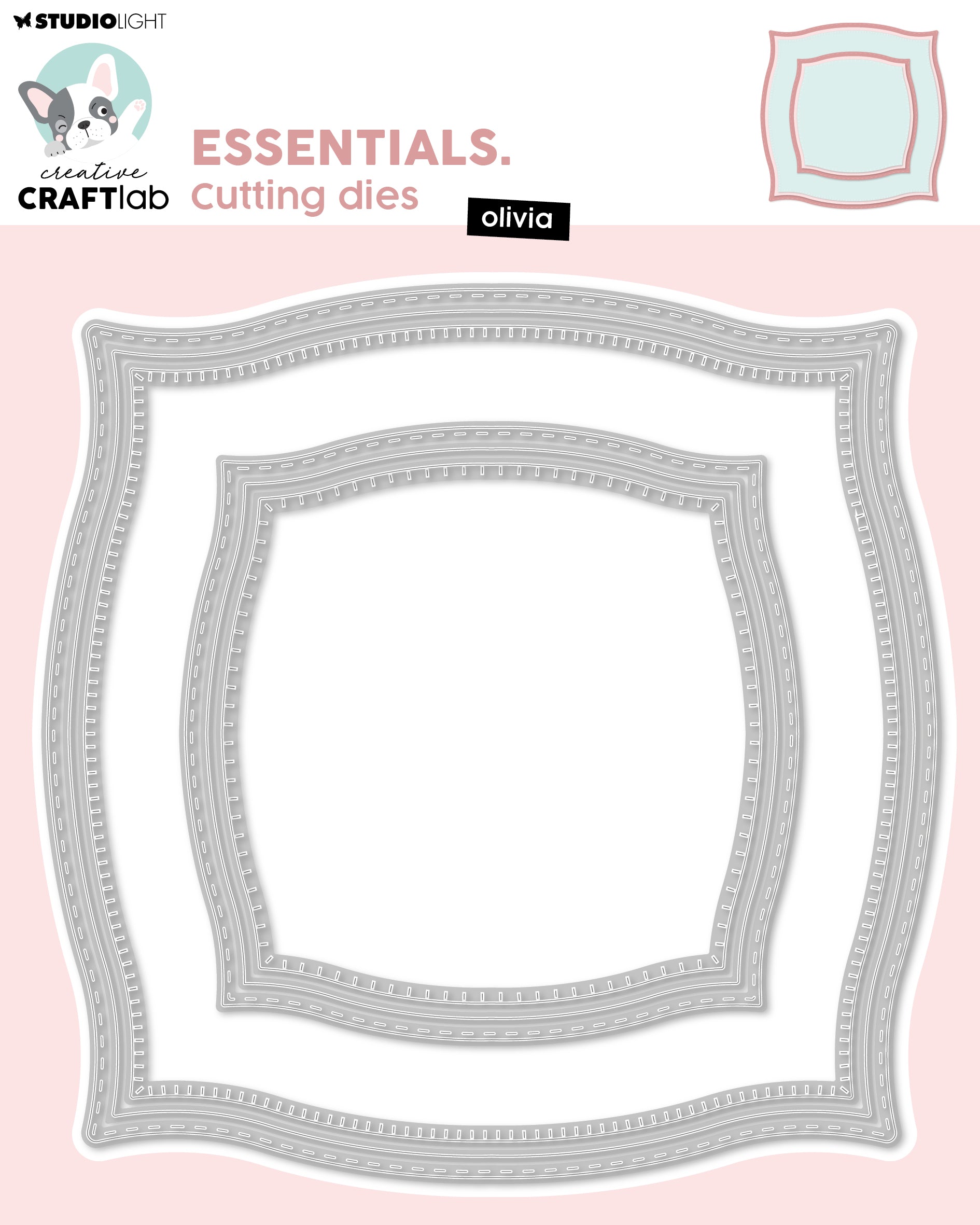 CCL Cutting Die Olivia Essentials 6 Pieces