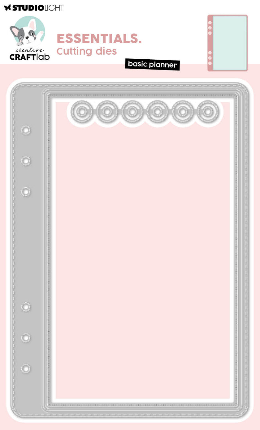 CCL Cutting Die Basic Planner Essentials 4 Pieces
