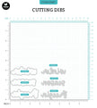 CCL Cutting Die Winter Essentials Wordz 122x70x1mm 1 PC nr.421