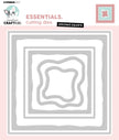 CCL Cutting Die Stitched Square Essentials 147x147x1mm 6 PC nr.761