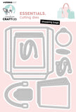 CCL Cutting Die Shopping Bags Essentials 9 PC
