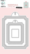 CCL Cutting Die Tag Ticket XL Essentials 7 PC