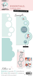 CCL Cutting Die Stitched Circle Border Essentials 7 Pieces