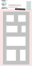 CCL Cutting Die Slimline Snailmail Essentials 9 Pieces