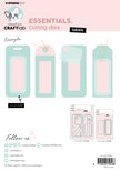 CCL Cutting Die Labels Essentials 12 Pieces