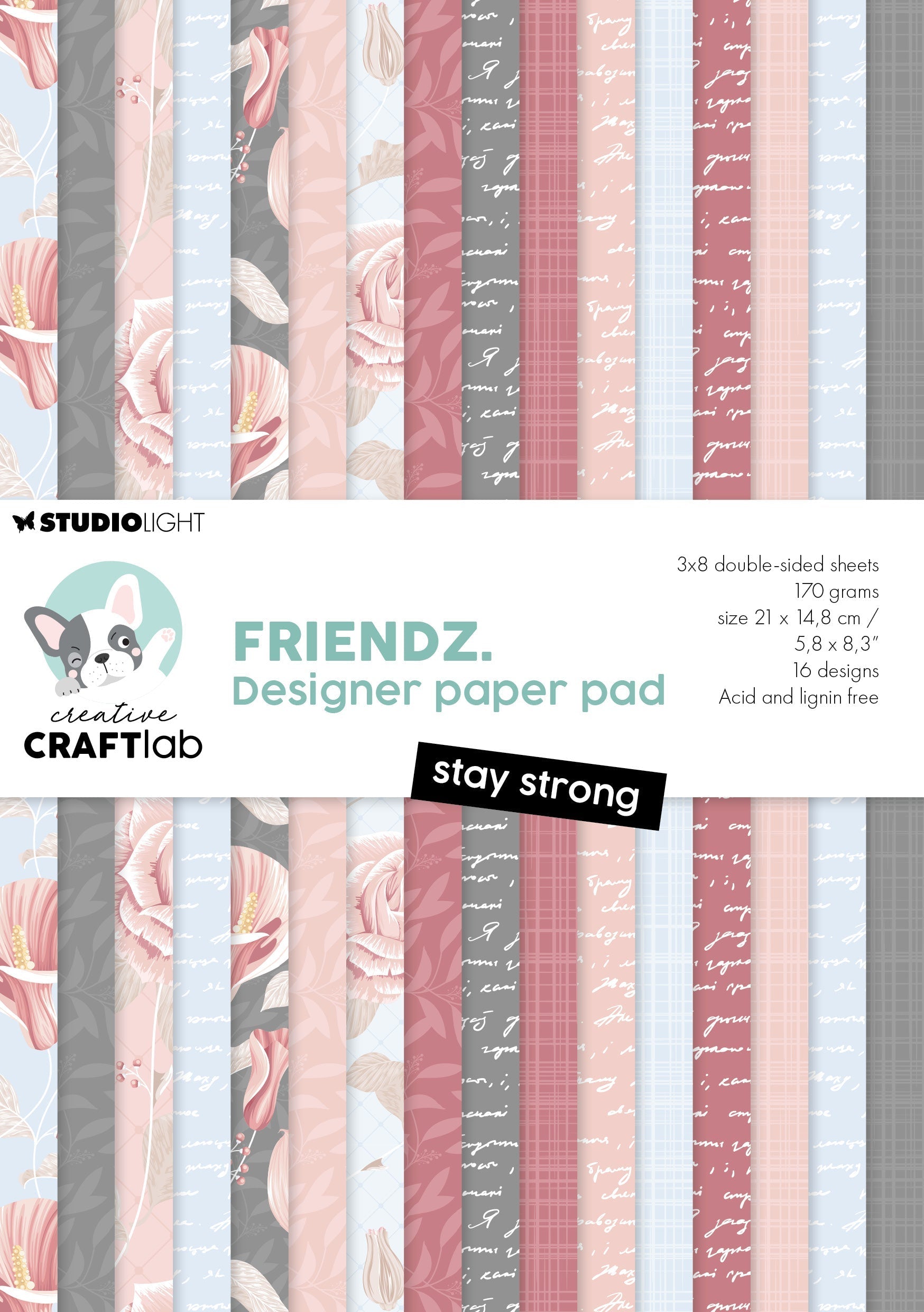 CCL Design Paper Pad Stay Strong Essentials 24 SH