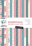 CCL Designer Paper Pad Let It Snow Essentials 24 Sheets