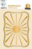 CCL Hot Foil Cutting Die Sunburst Essentials 3 PC
