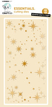 CCL Hot Foil Cutting Die Slimline Starry Night Essentials 1 PC