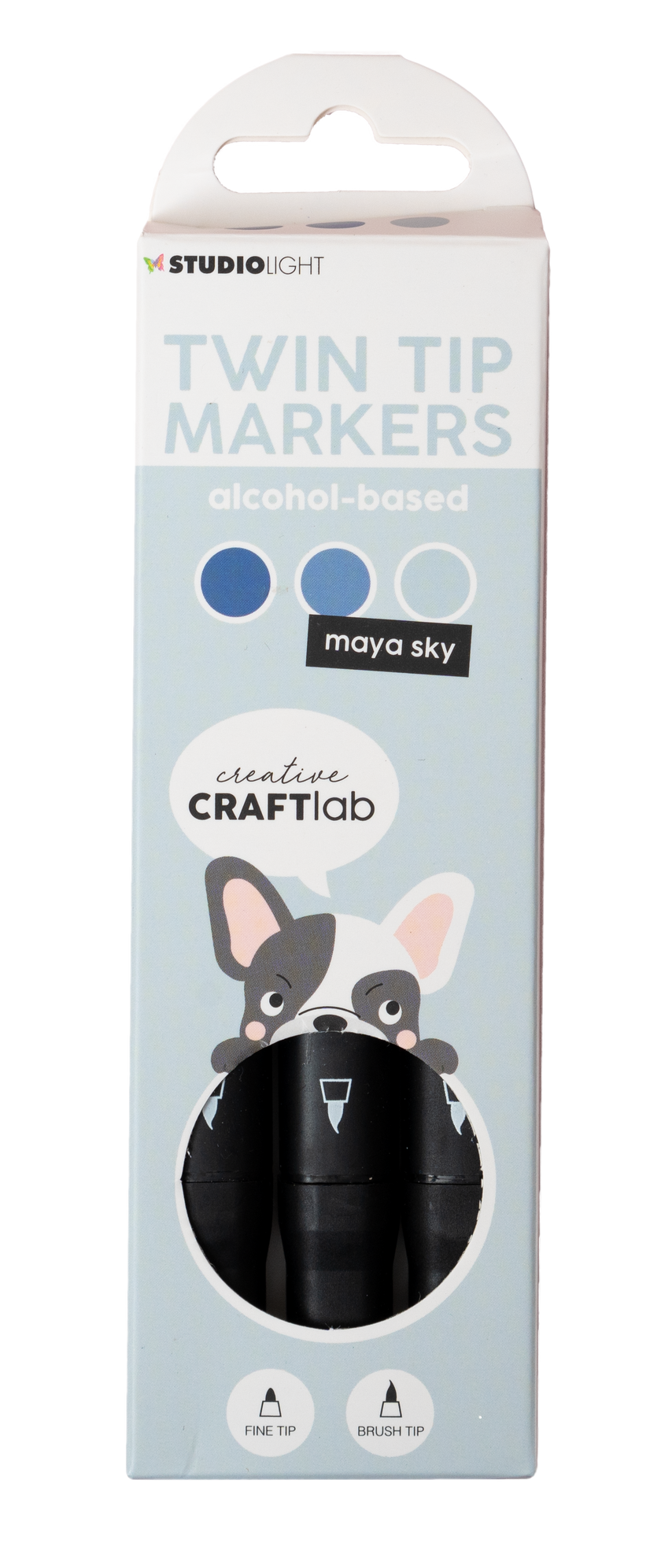 CCL Alcohol Marker Maya Sky Essentials 48x152x13mm 3 PC nr.11