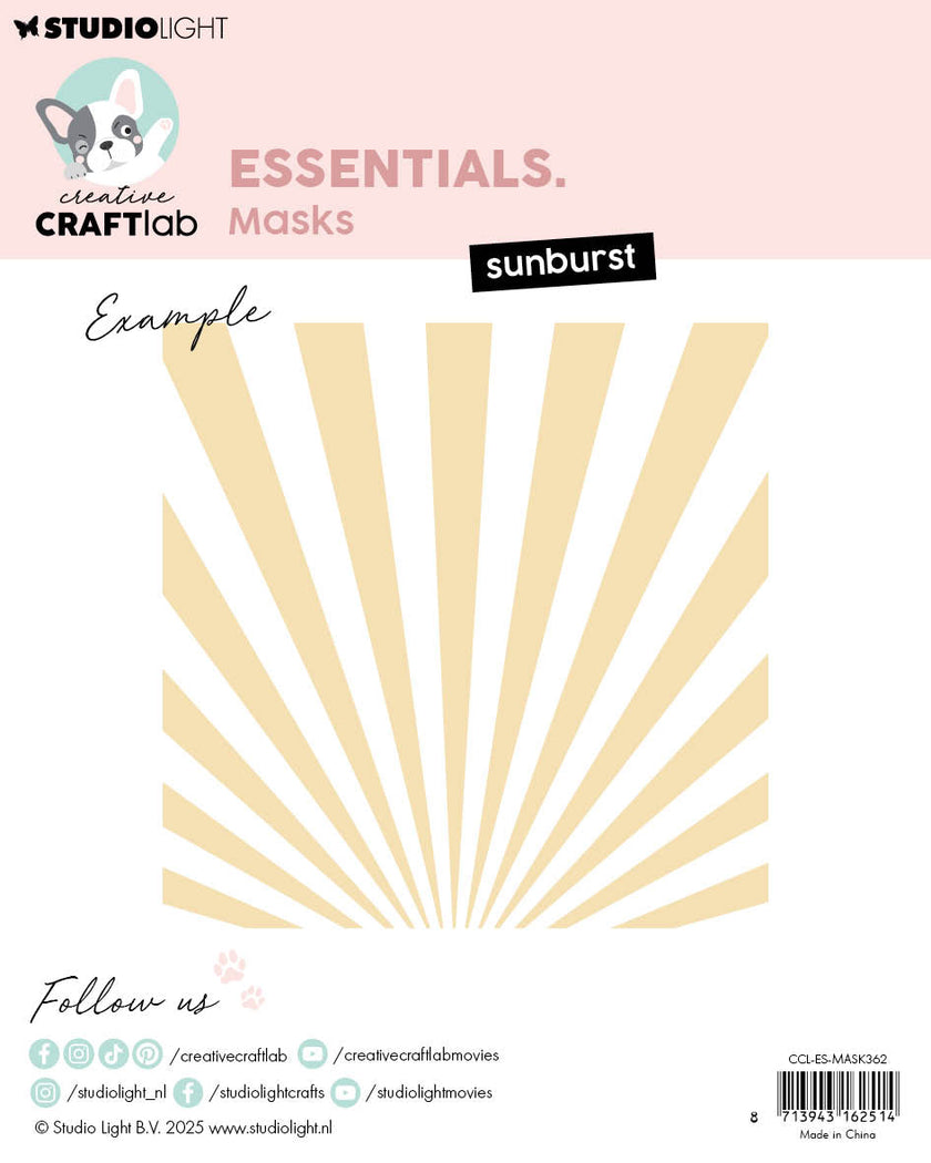 CCL Masks Sunburst Essentials 1 Piece