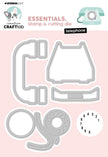 CCL Stamp & Cutting Die Telephone Essentials 8 PC