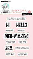 CCL Clear Stamps Mermazing Essentials 12 Pieces