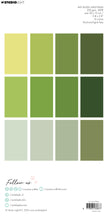 CCL Unicolor Paper Pad All Greens Essentials
