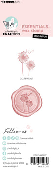CCL Wax Stamp With Handle Dandelion Essentials 2 PC