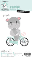 CCL Cutting Die Accessoires Bicycle Friendz 5 Pieces