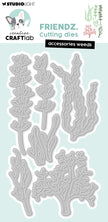 CCL Cutting Die Accessoiries Weeds Friendz 6 Pieces
